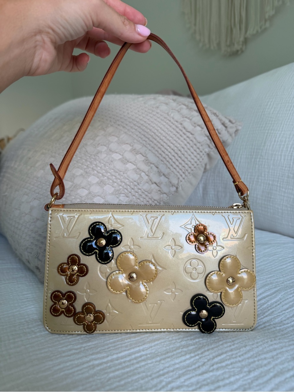 Vintage Louis Vuitton RARE Monogram Pochette Y2K Authentic w/COA